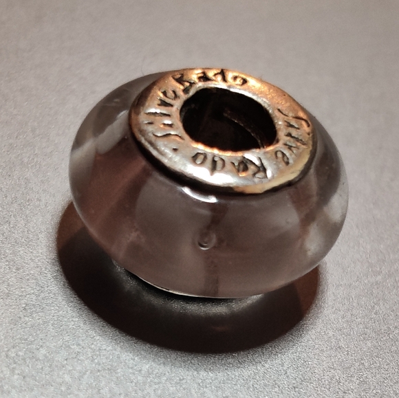 Signed Rado Sterling Silver & Art Glass Charm bead - Picture 3 of 7